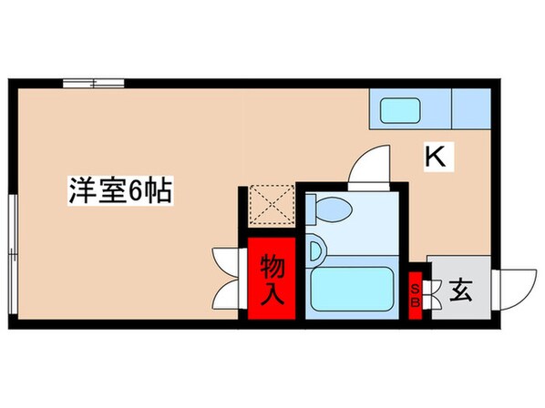 メゾンサンシャイン百合ヶ丘の物件間取画像